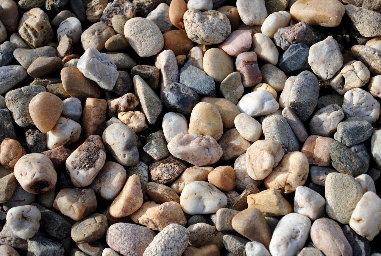 stones pebbles layer free photo