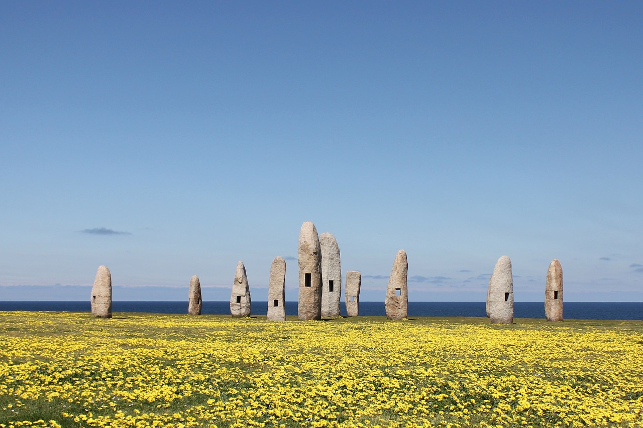 stones monolith monument free photo