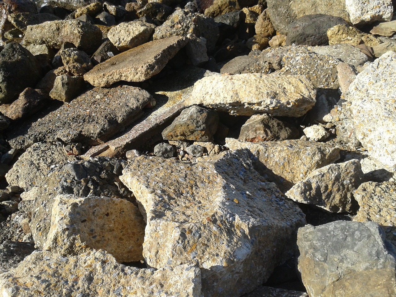 stones rocks beach free photo