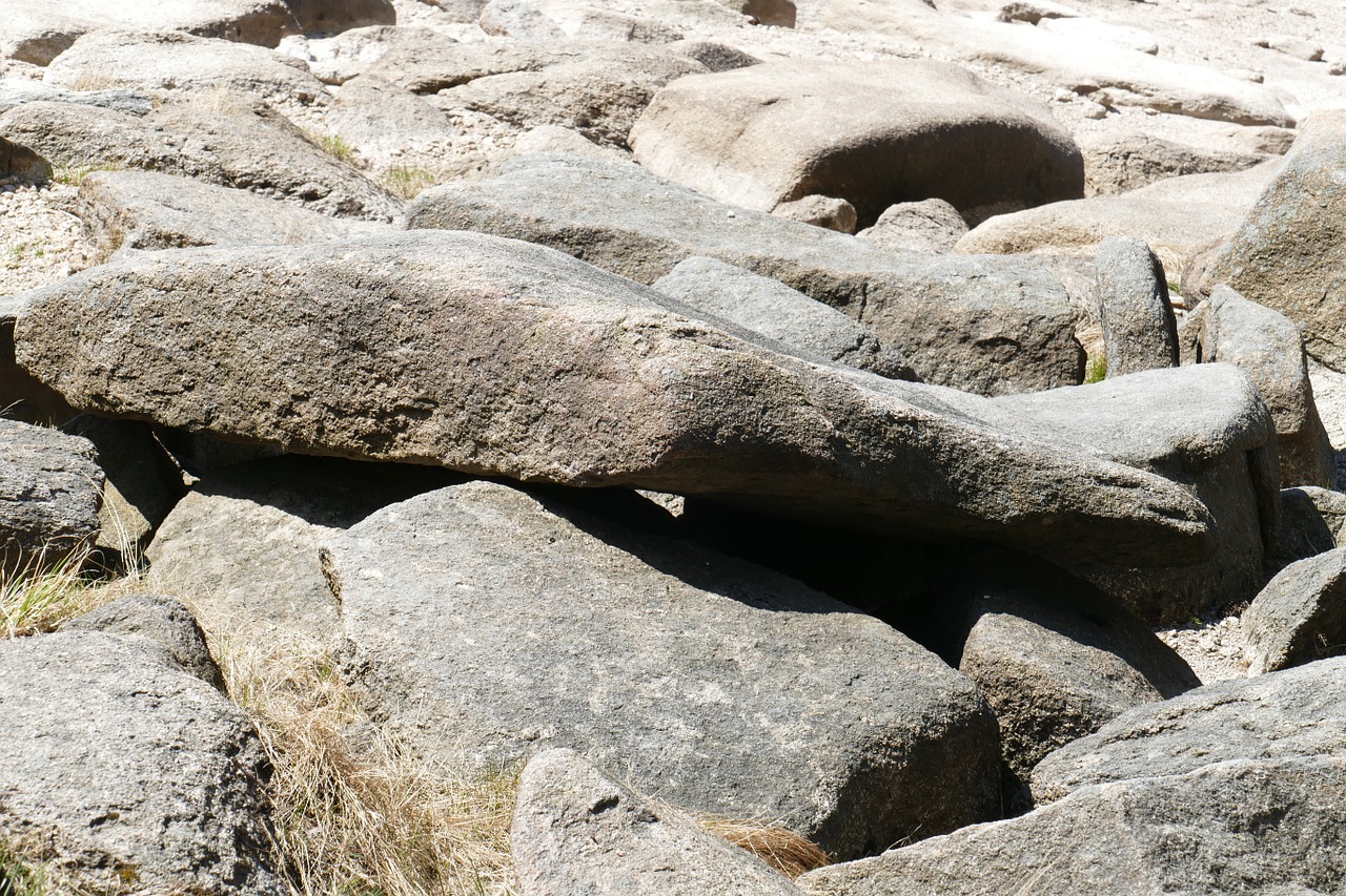 stones nature riverbed free photo