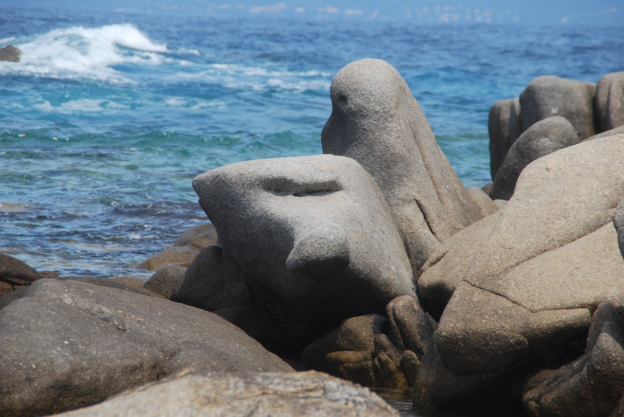 stones sea water free photo