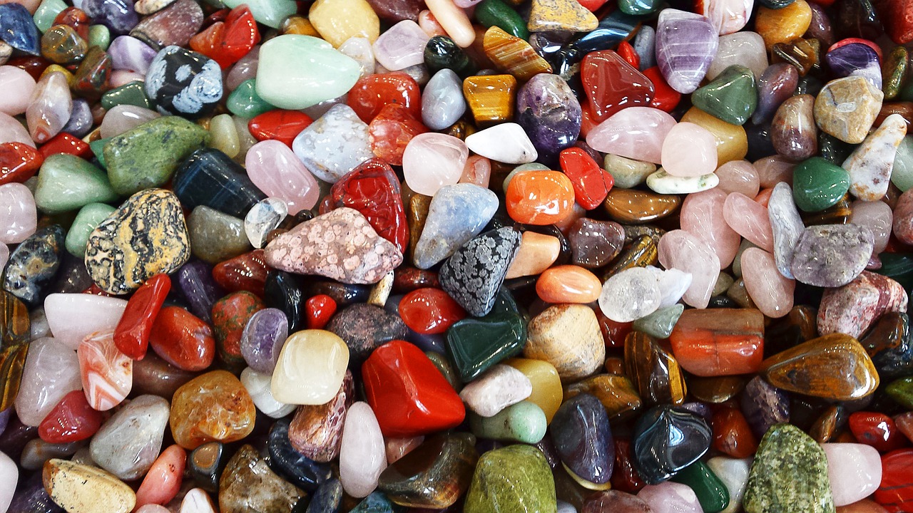 stones colorful deco free photo