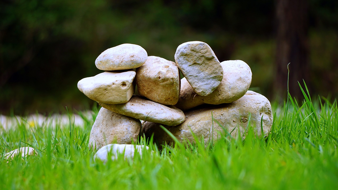stones mound balance free photo