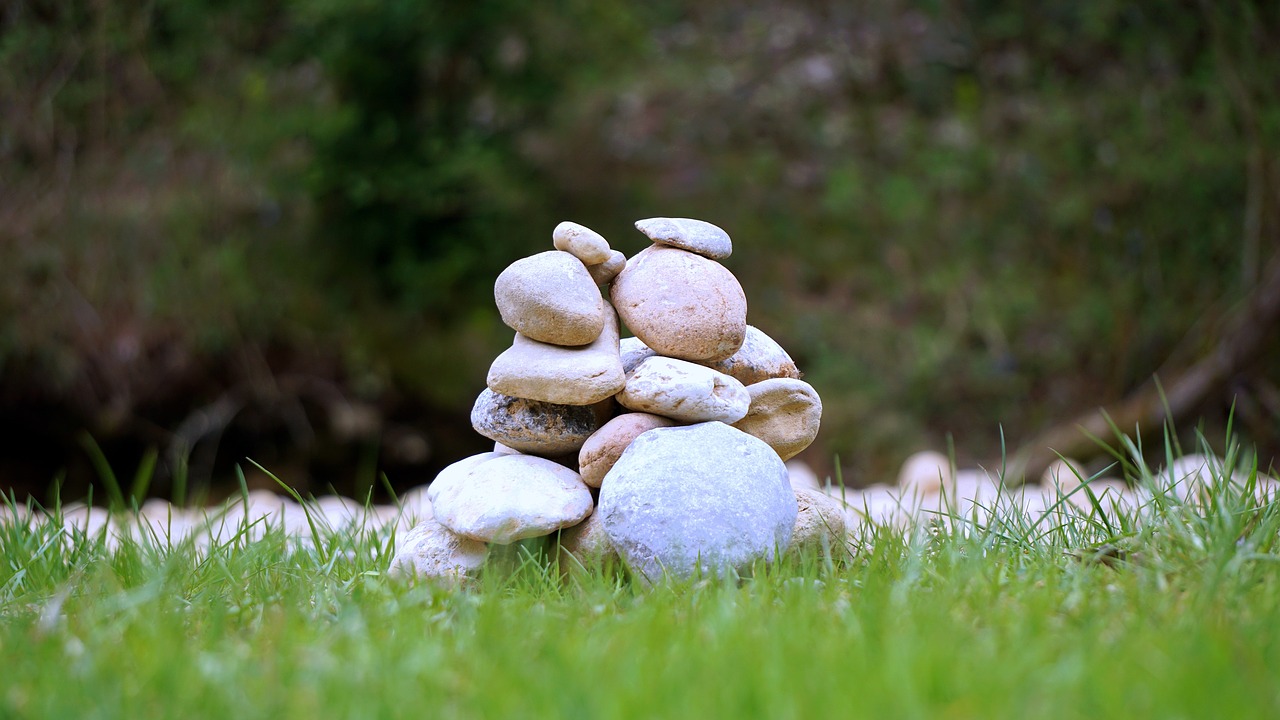 stones balance harmony free photo