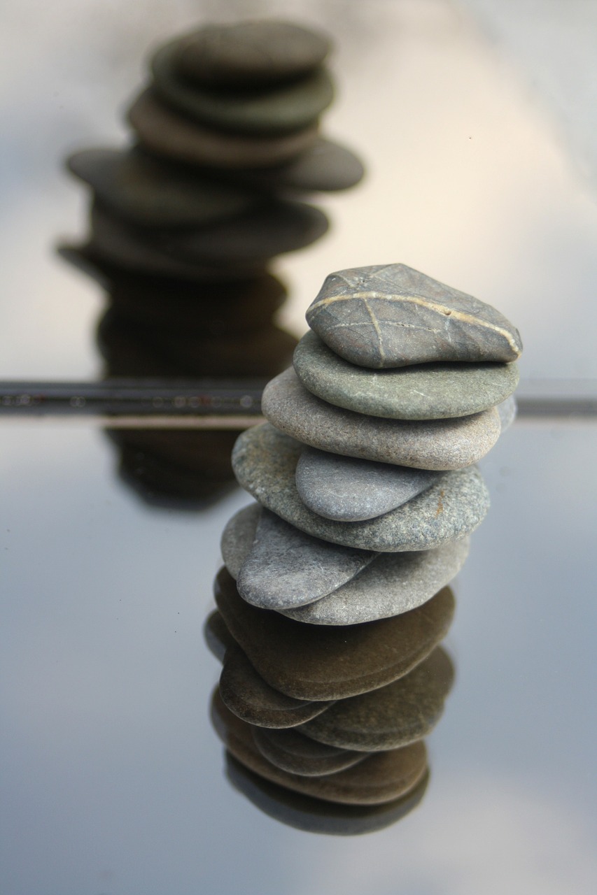 stones balance meditation free photo