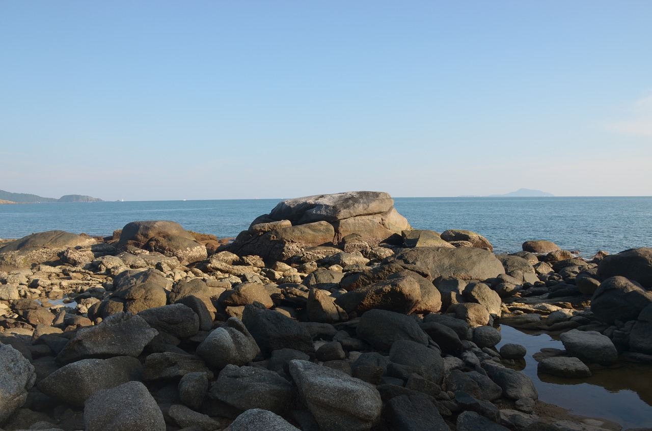 stones sea pebbles free photo