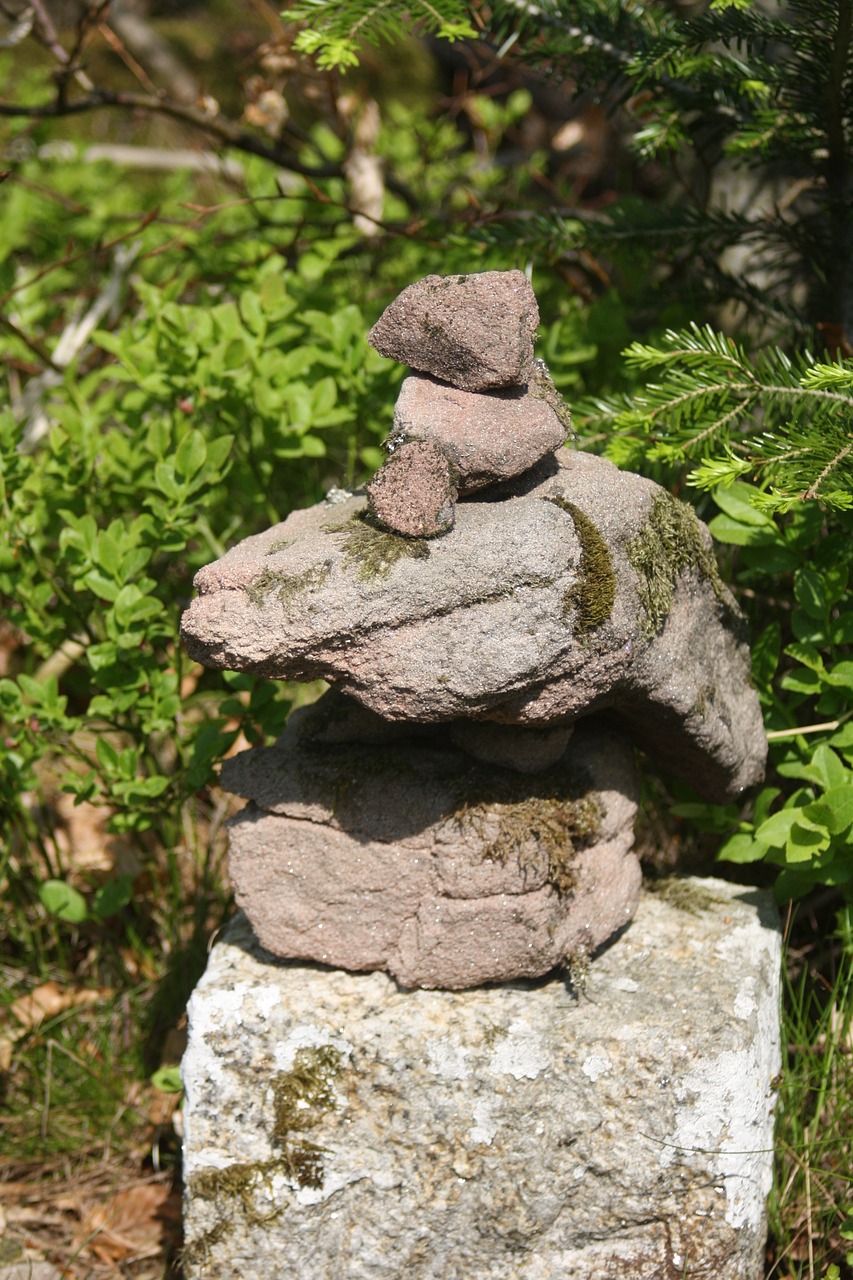 stones stone tower balance free photo