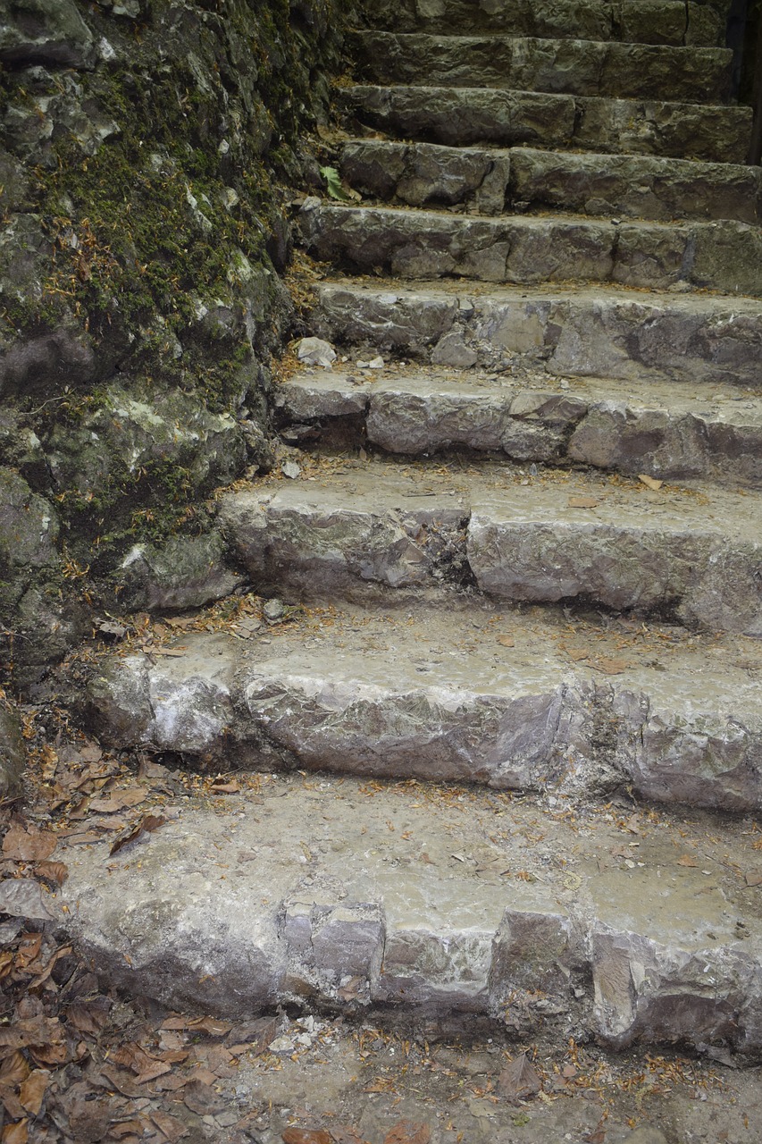 stones  stairs  history free photo