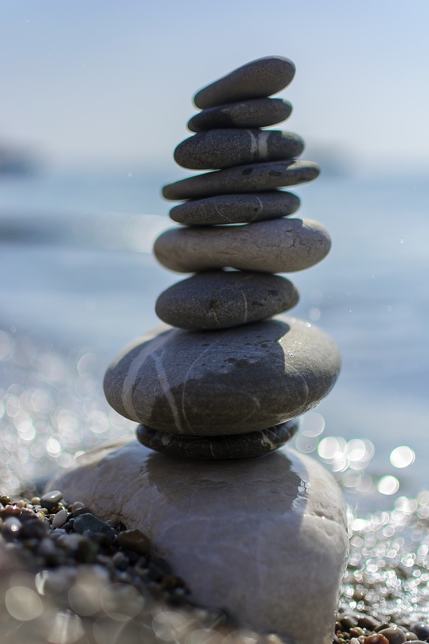 stones  sea  pebbles free photo