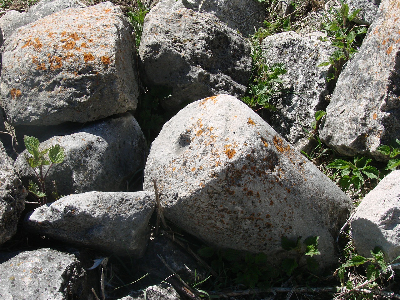 stones the ruins of the rock free photo