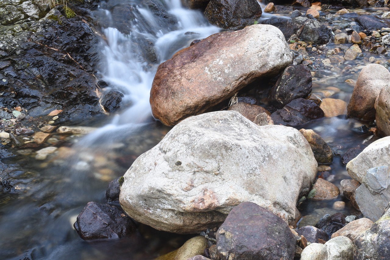 stones  nature  river free photo