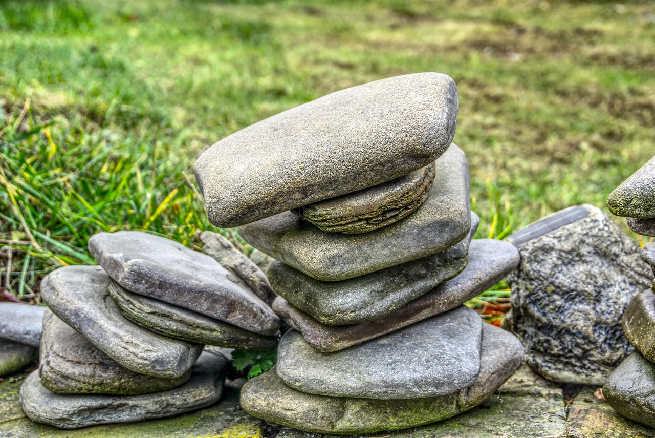 stones  stack  stacked free photo