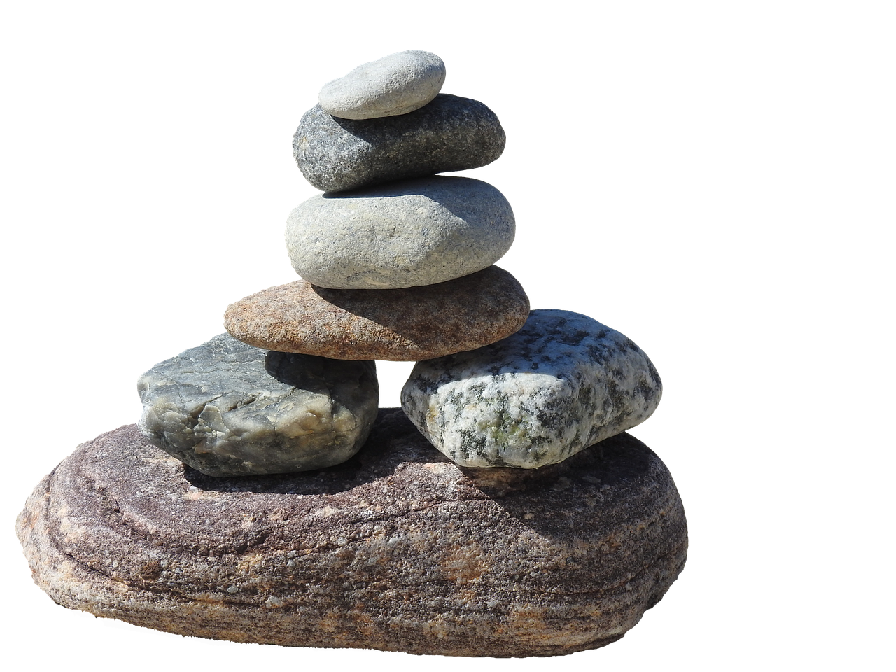 stones  each other  isolated free photo