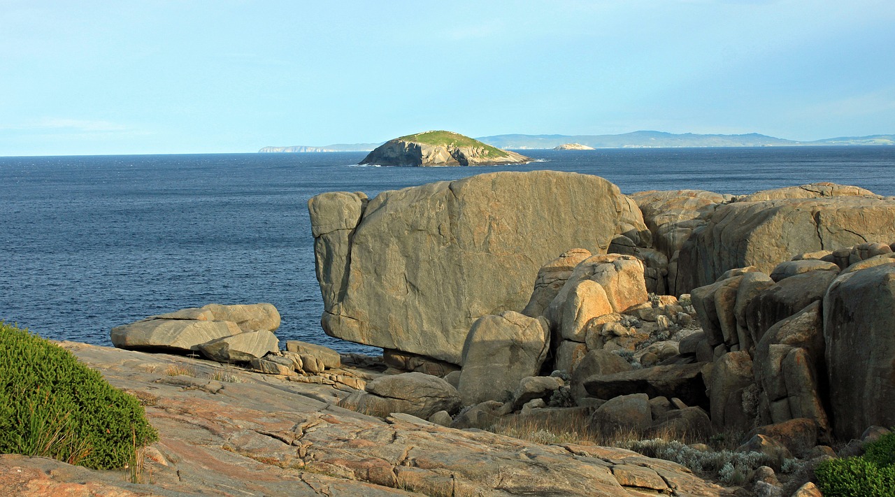 stones sea elephant rocks free photo