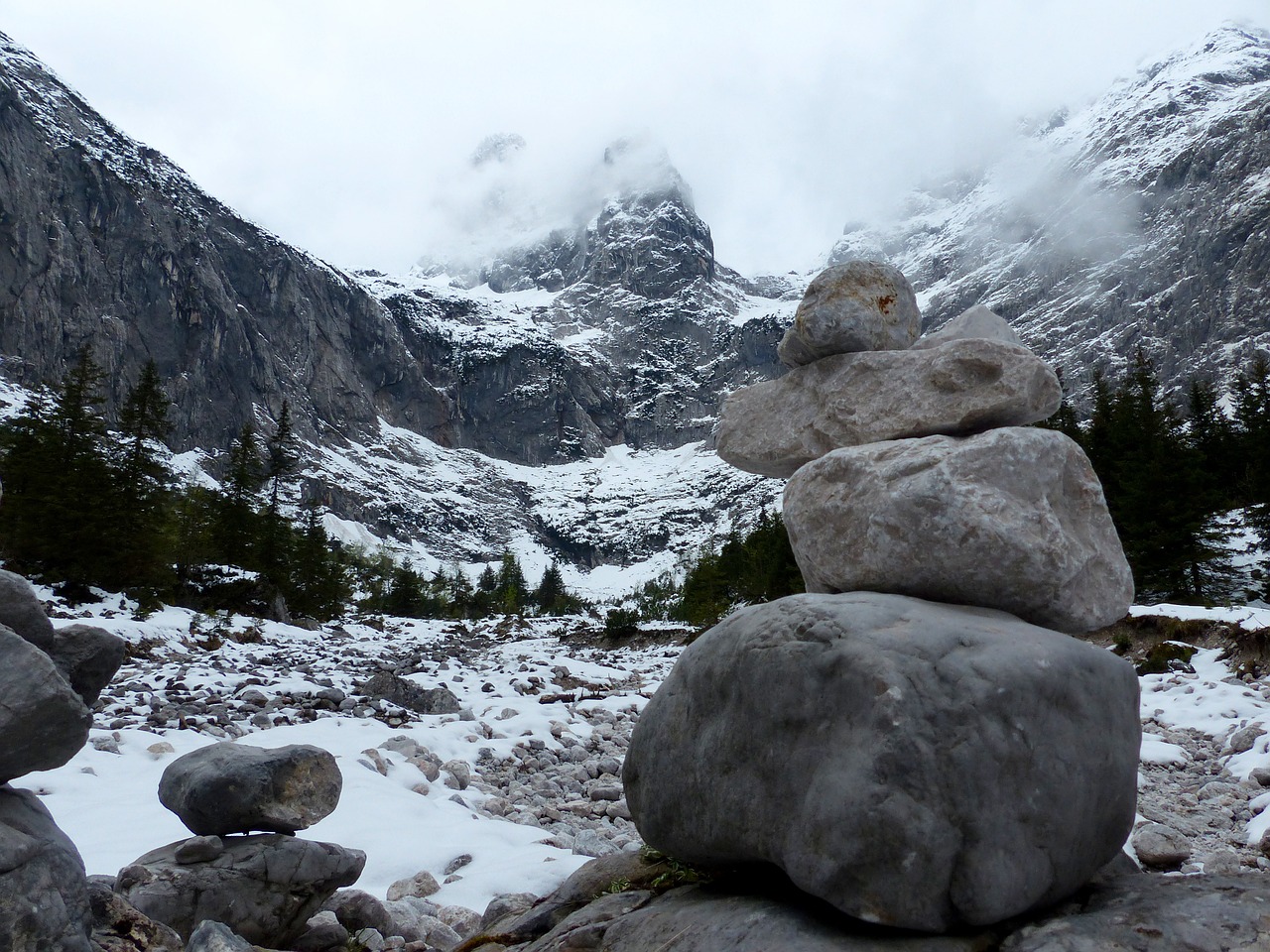 stones mountains rock free photo