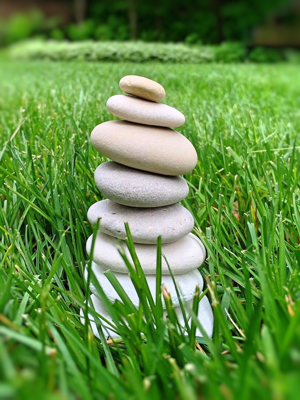 stones balance stacked free photo