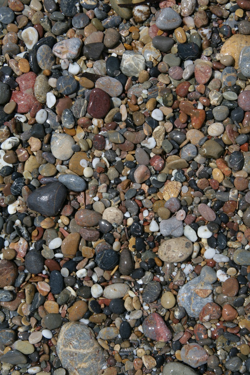 stones pebble beach free photo