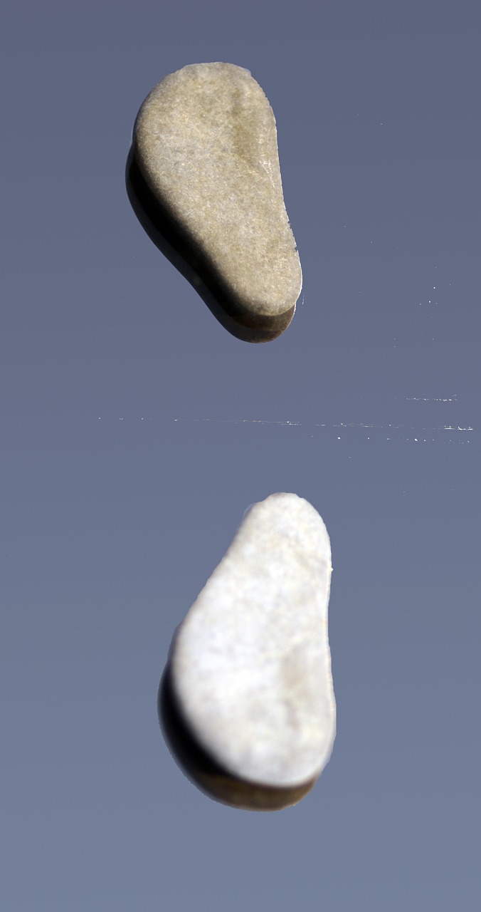 stones feet pair free photo