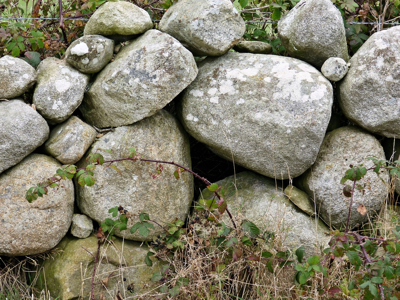 stones wall rock free photo
