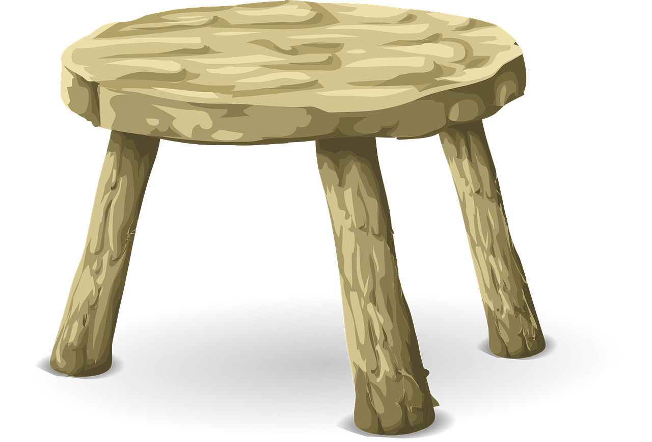 stool table furniture free photo