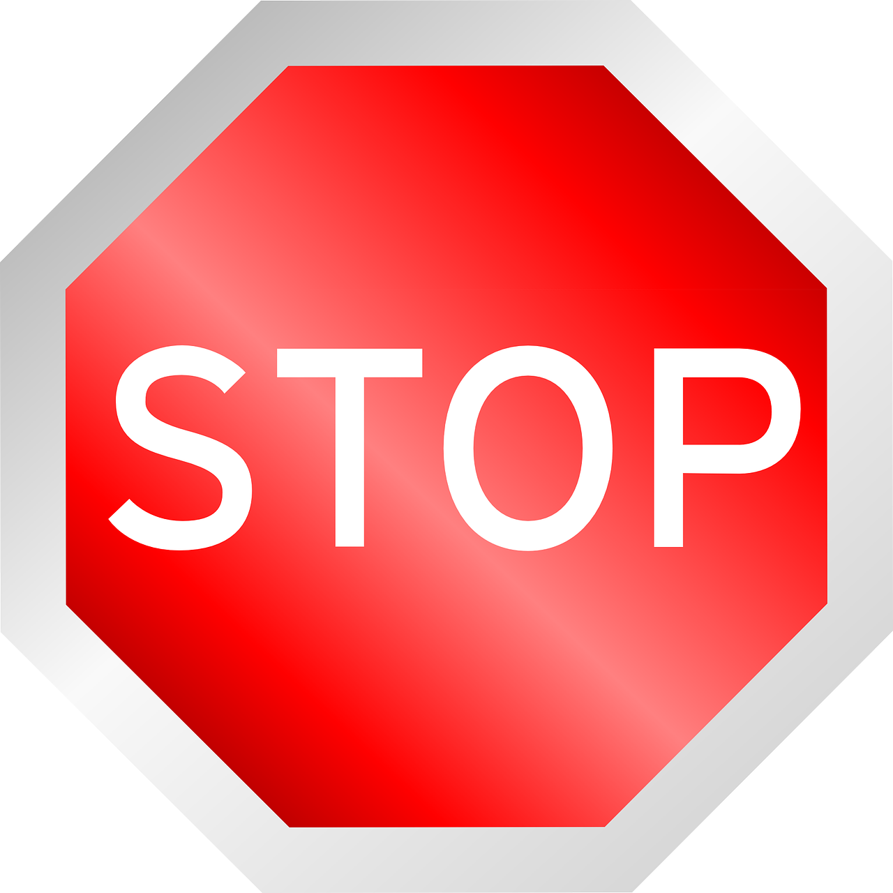stop octagon traffic sign free photo