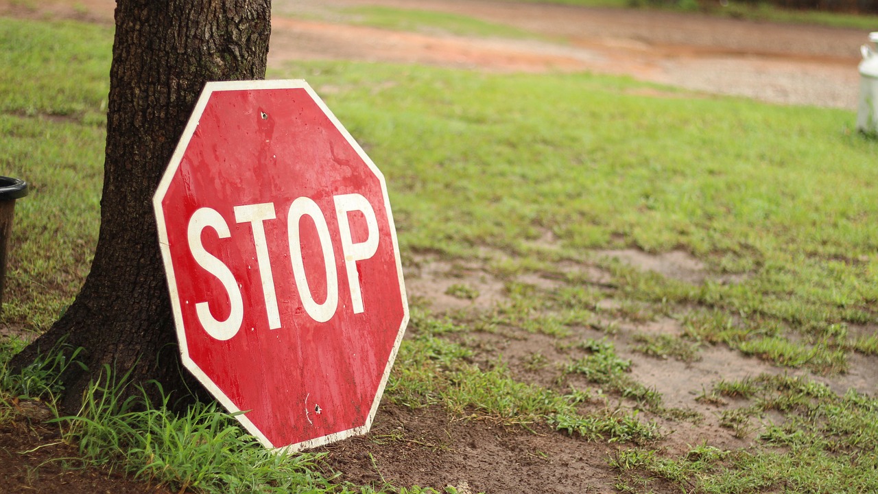 stop  sign  red free photo