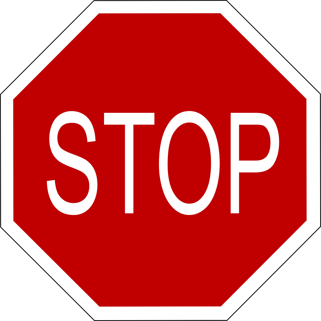 stop signs transportation free photo