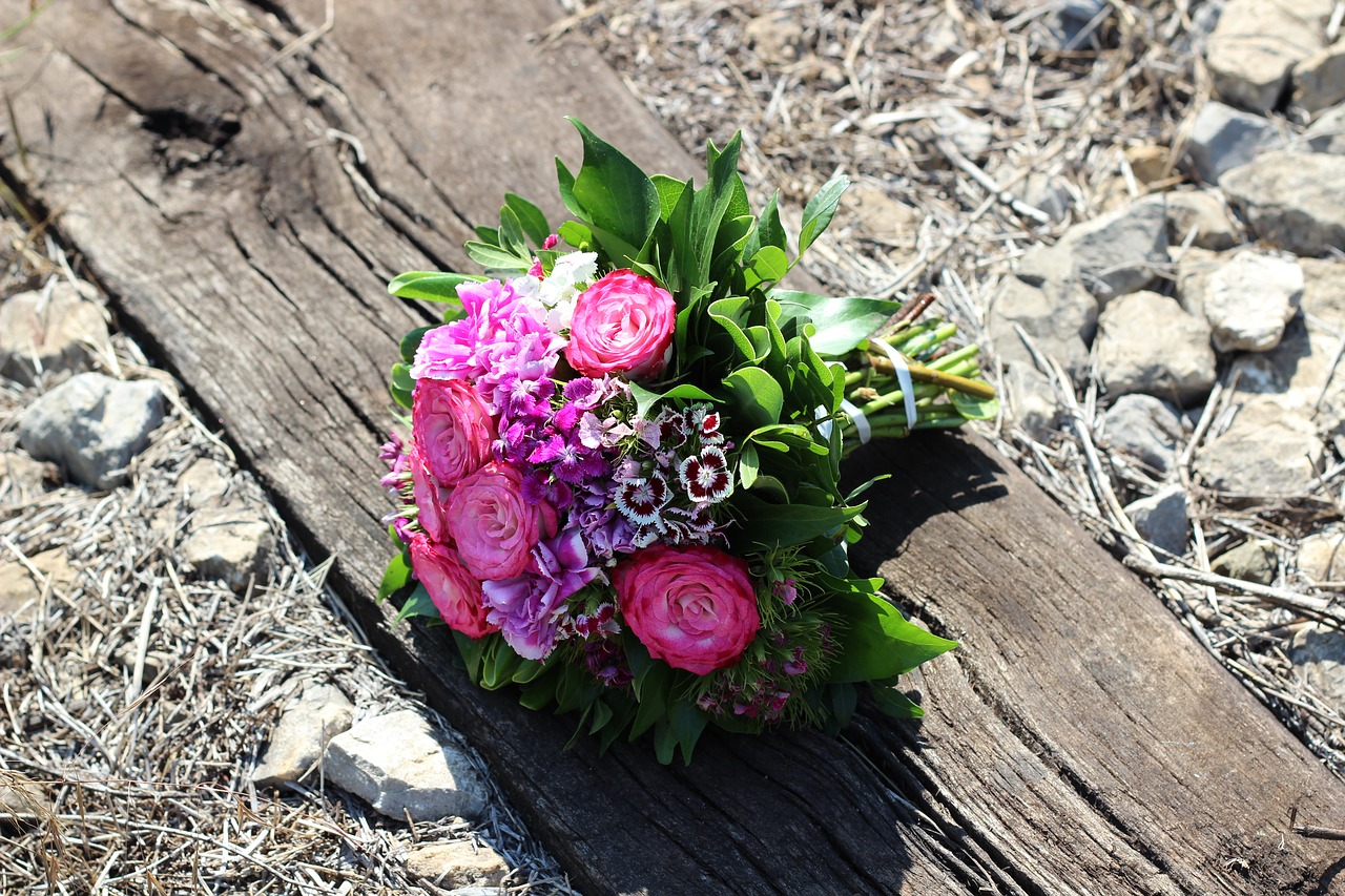 stop child suicide rose bouquet on railway stop teenager suicide free photo