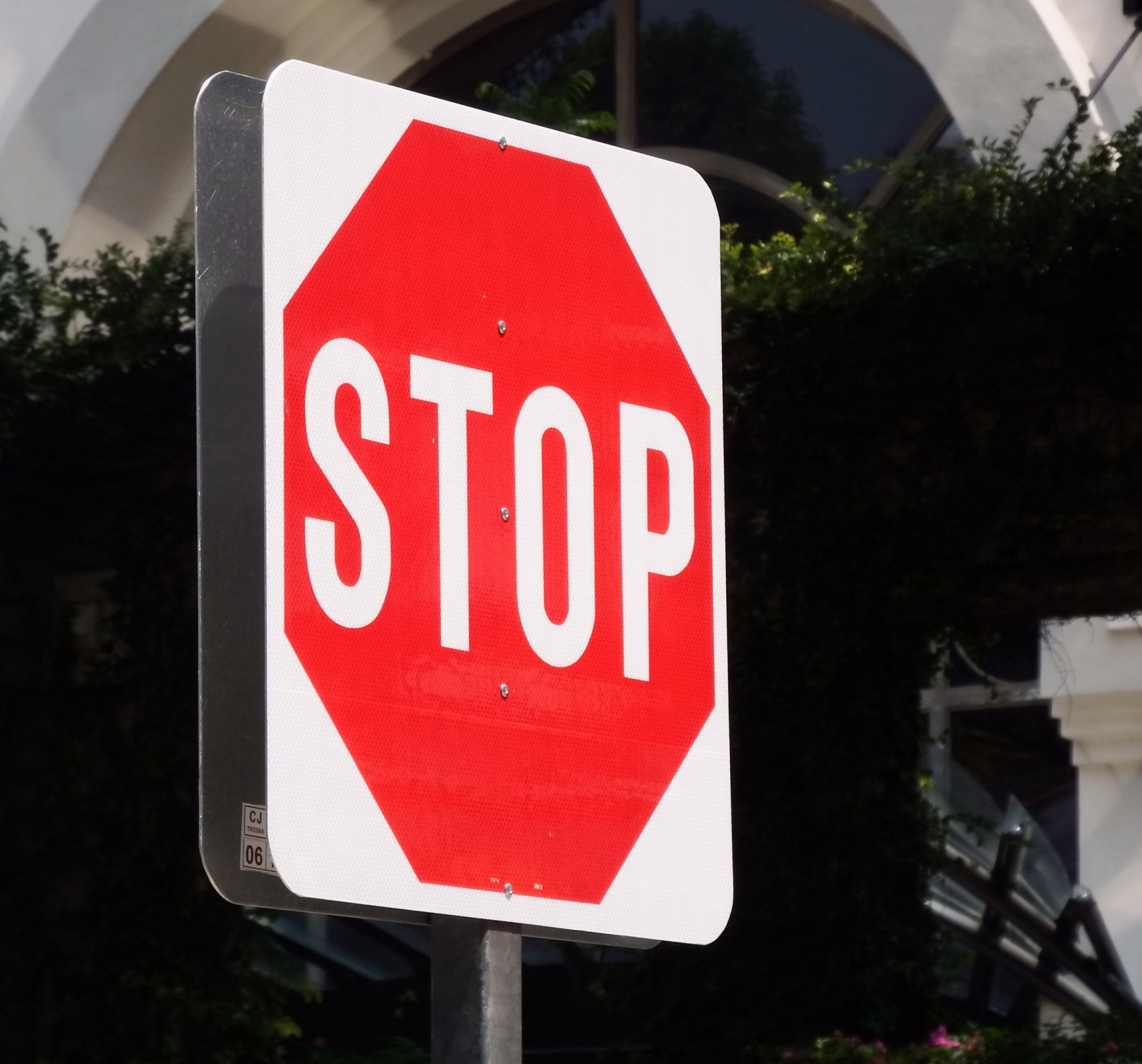 stop road sign free photo