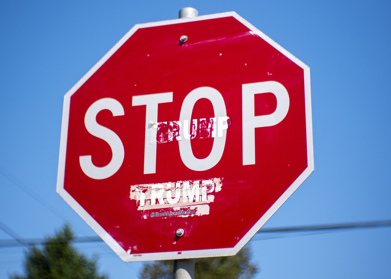 Stop Sign Street Sign Traffic Warning Caution Free Image From 