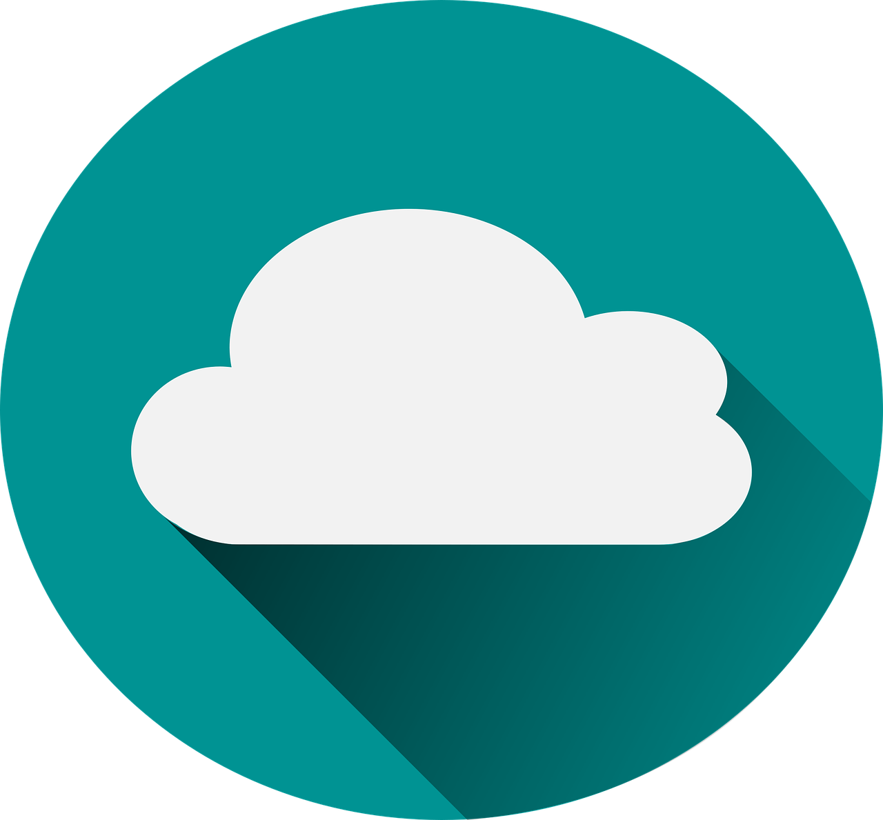 storage in the cloud logo miniature free photo