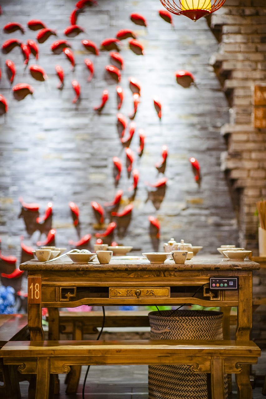 stores goldfish the dinner table free photo