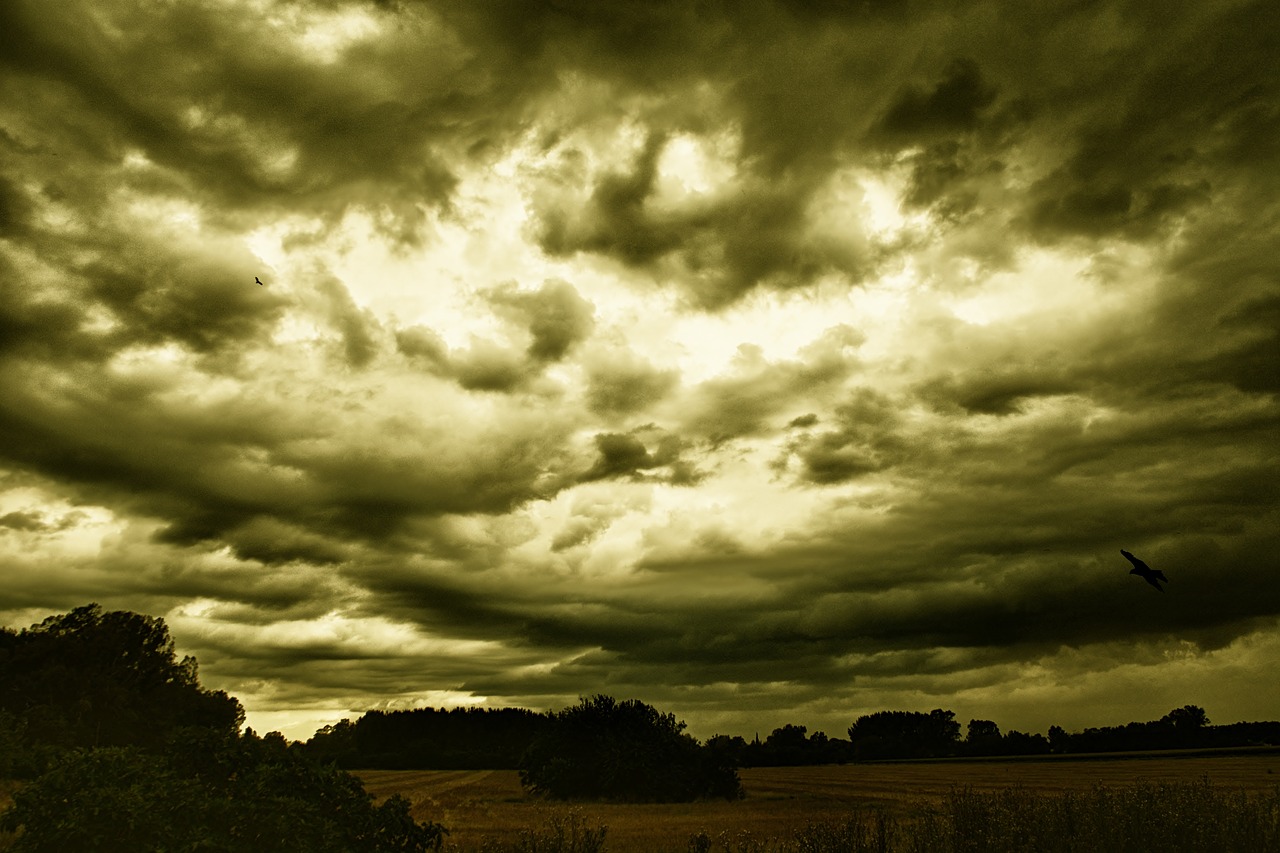 storm clouds sky free photo