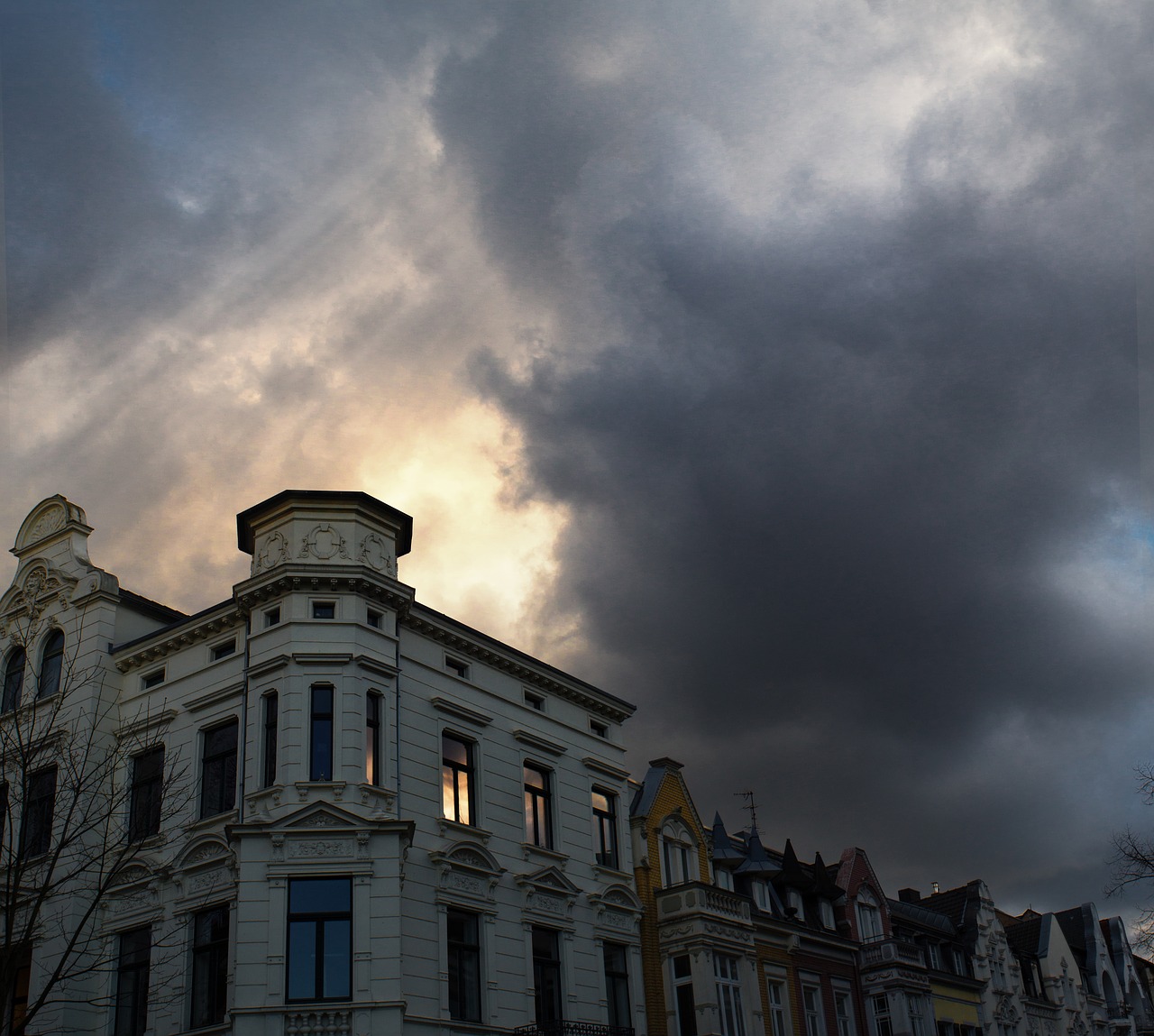 storm  clouds  thunderstorm free photo