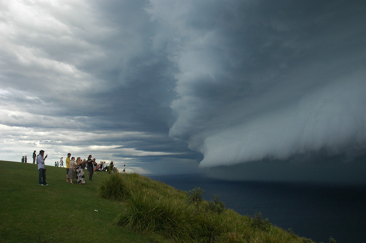 storm clouds weather free photo