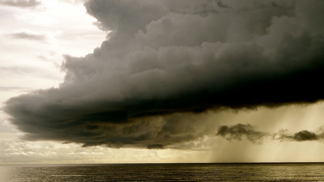 storm clouds sky free photo