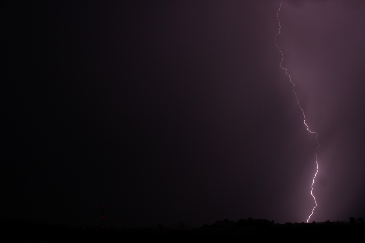 storm lightning plasma free photo
