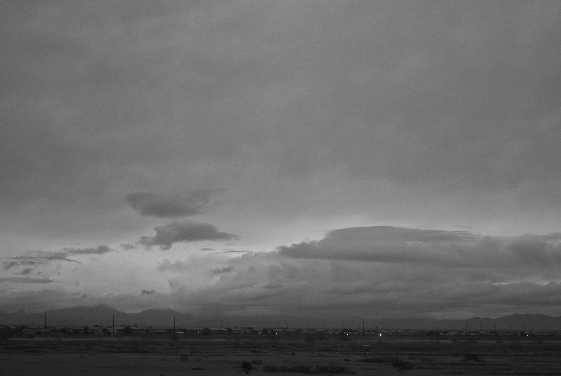 storm clouds mountains free photo