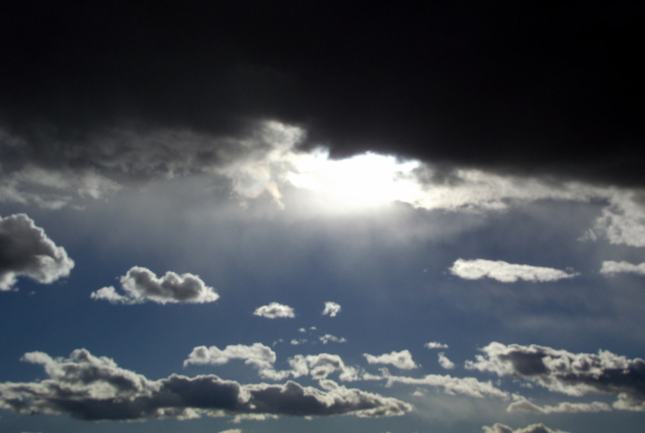 storm clouds gray free photo