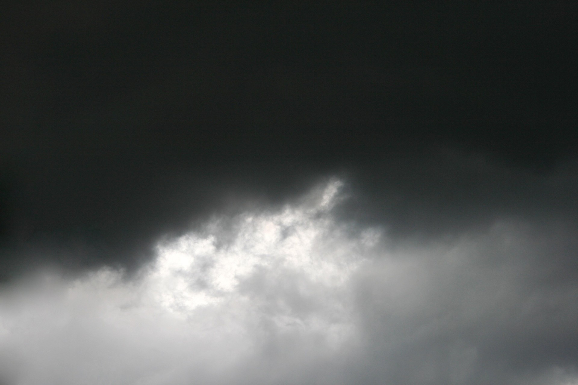 clouds dark ominous free photo