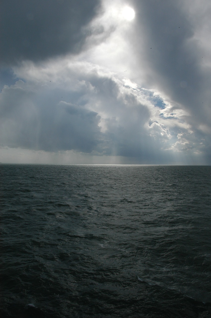 storm on the english channel sea weather mood free photo