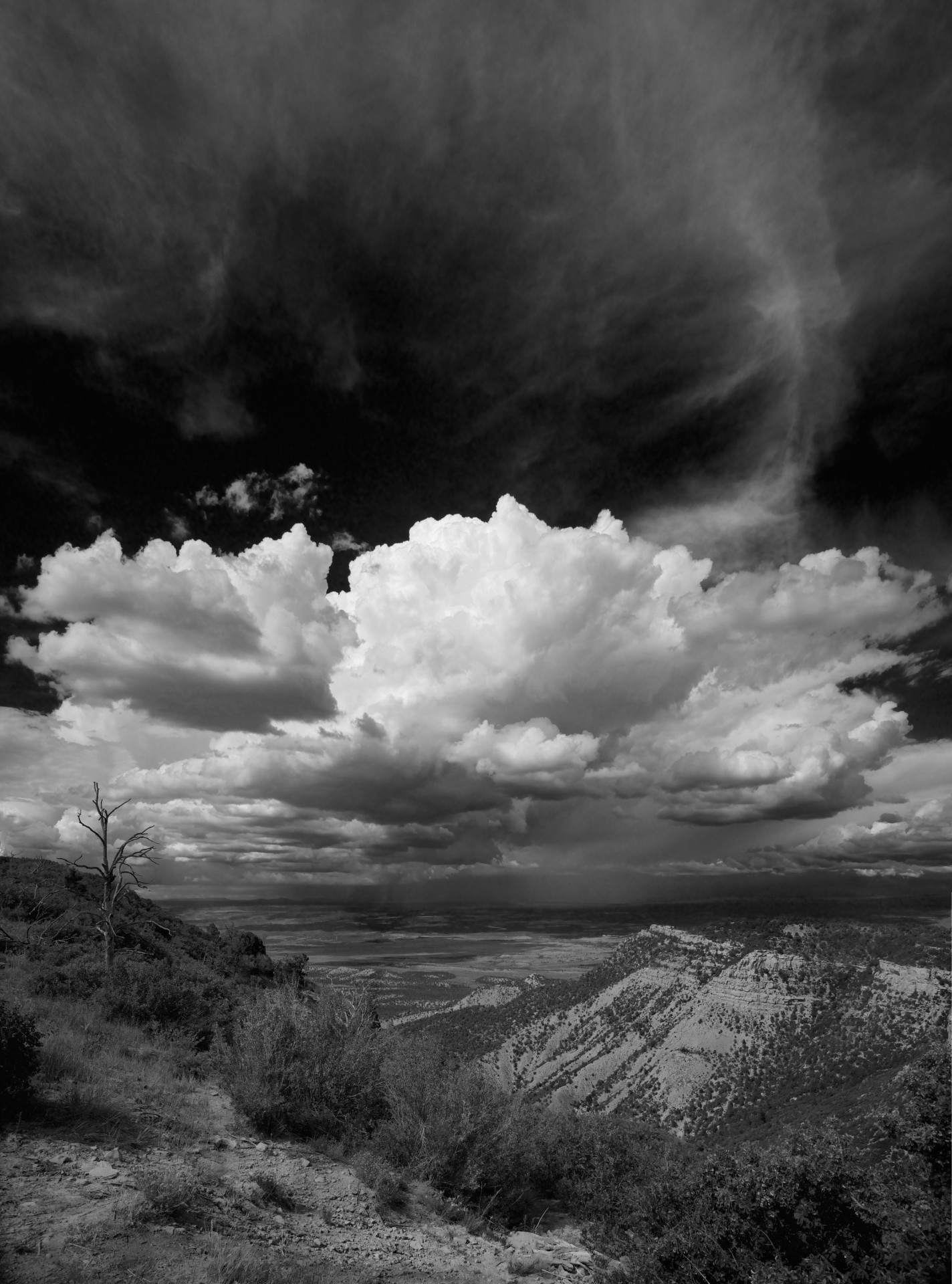 black clouds infrared free photo