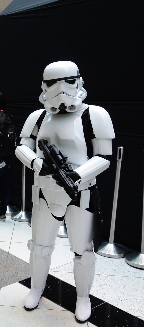 storm trooper star wars sci fi free photo