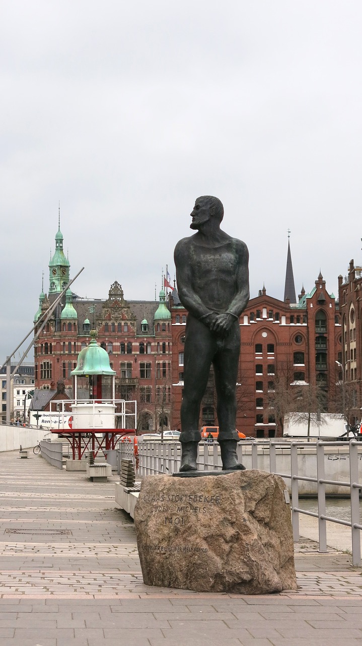 störtebeker monument hamburg free photo