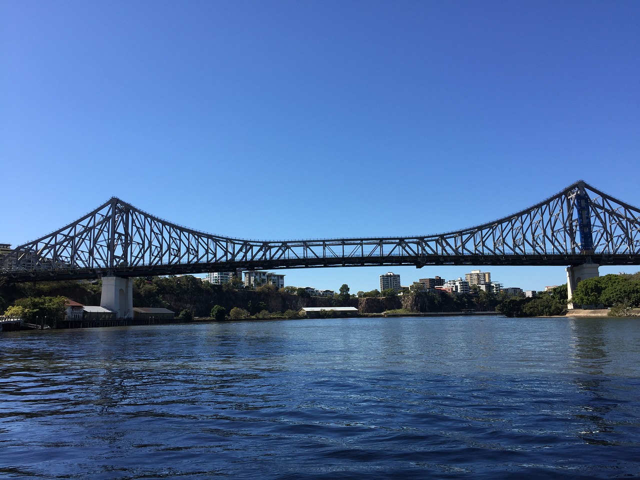 story bridge brisbane river brisbane free photo