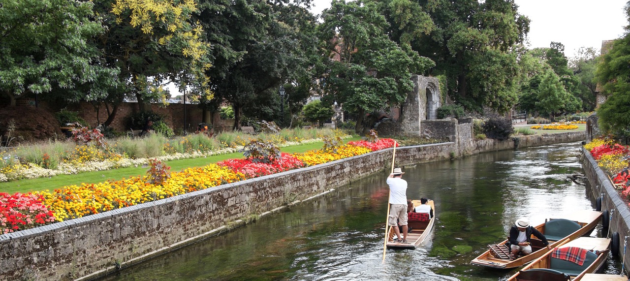 stour canterbury river free photo