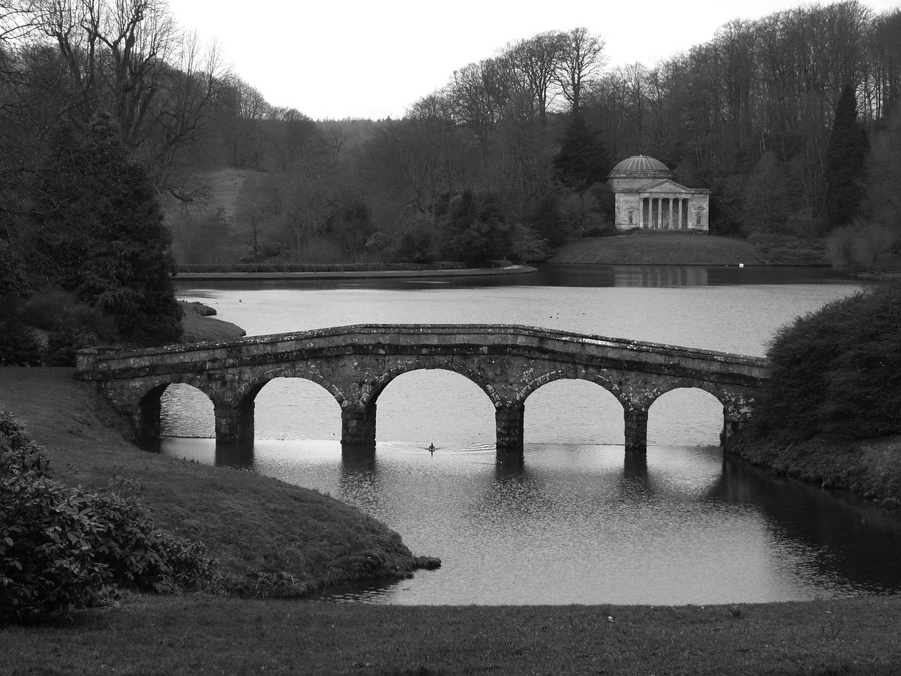 stourhead garden gardens free photo