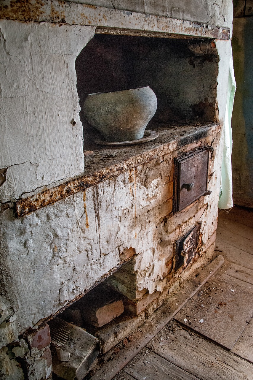 stove old house antiquity free photo