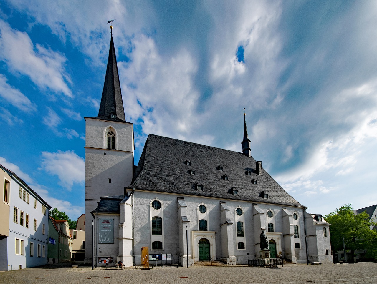 stove church weimar thuringia germany free photo