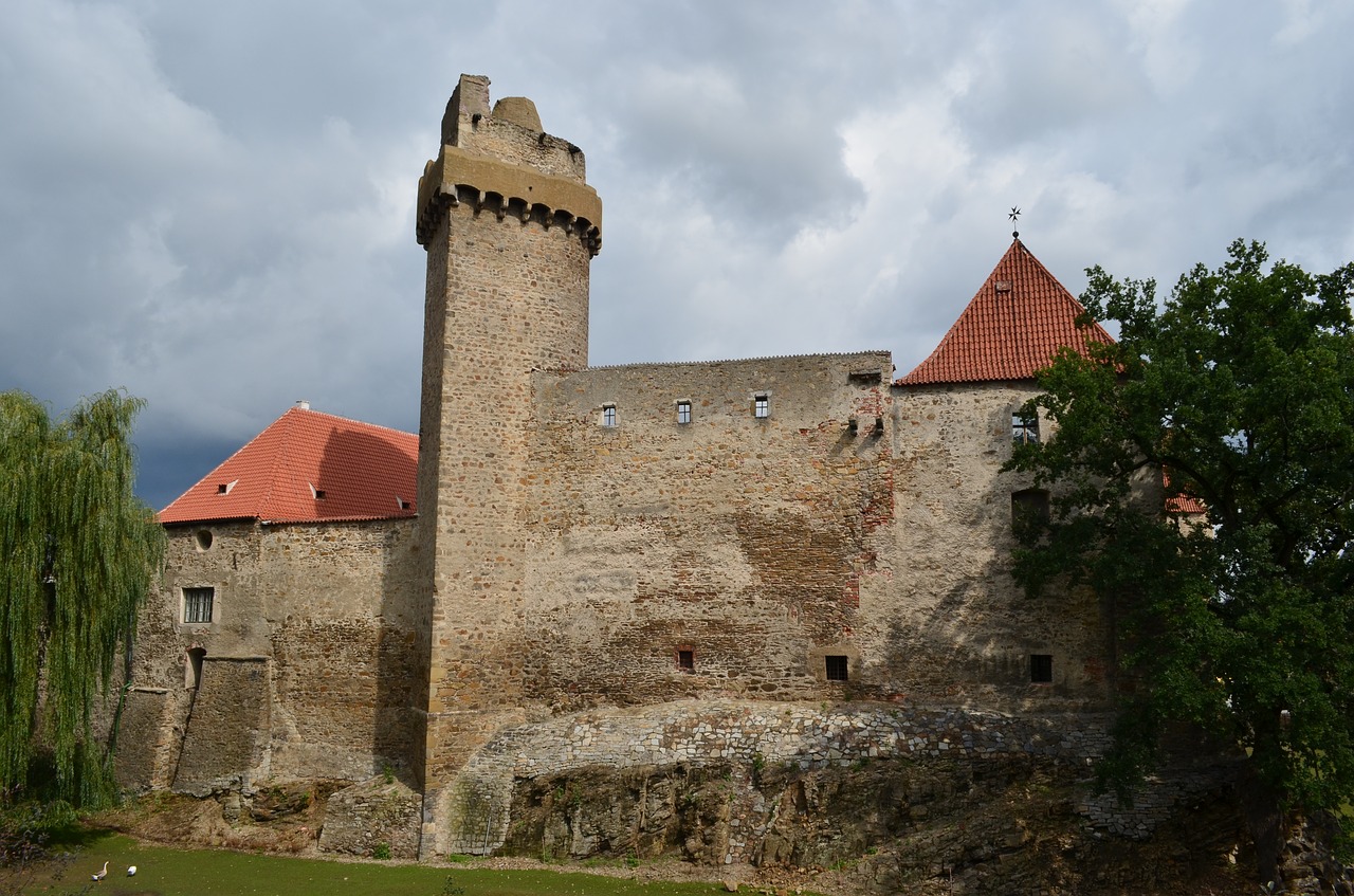 strakonice castle tower free photo